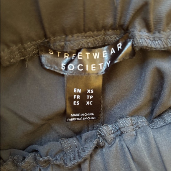 Dark Grey Pants with Drawstring - Picture 4 of 5